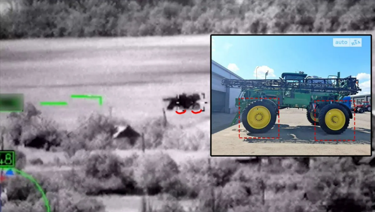 Putins Propaganda macht sich lächerlich - Zerstörter Leopard-Panzer entpuppten sich als Traktor!