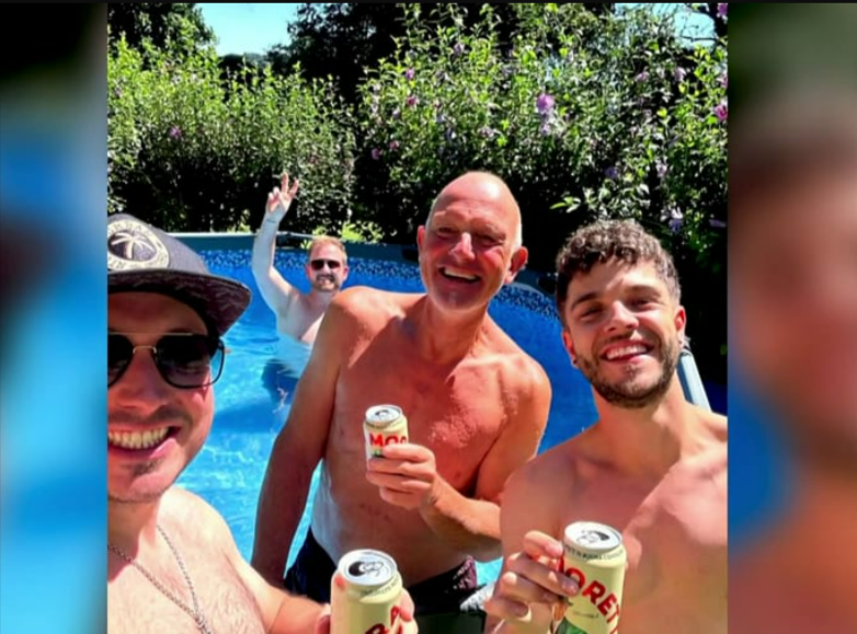 Shitstorm für Luca Hänni und Christina Luft! Bringt er sein kleines Baby in Gefahr?