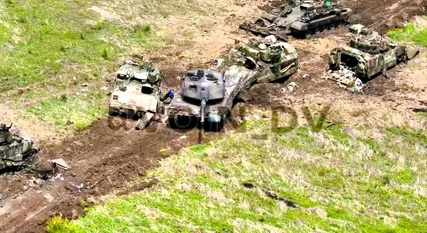 [Video]▶️ Russen erbeuten deutsche Leopard-Panzer! Ukrainisches Leopard-Debakel bei Saporischschja
