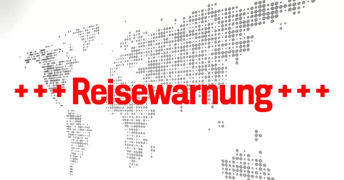 Reisewarnung des Auswärtigen Amtes - Vor Reisen in dieses Urlaubsparadies wird gewarnt!
